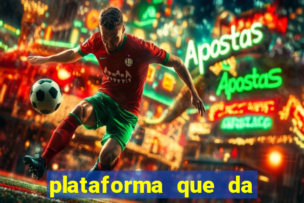 plataforma que da 30 reais para jogar